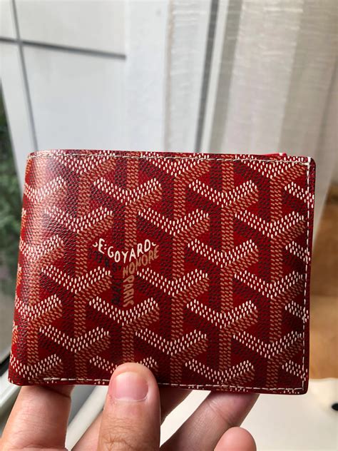 Goyard men's wallet price 2022